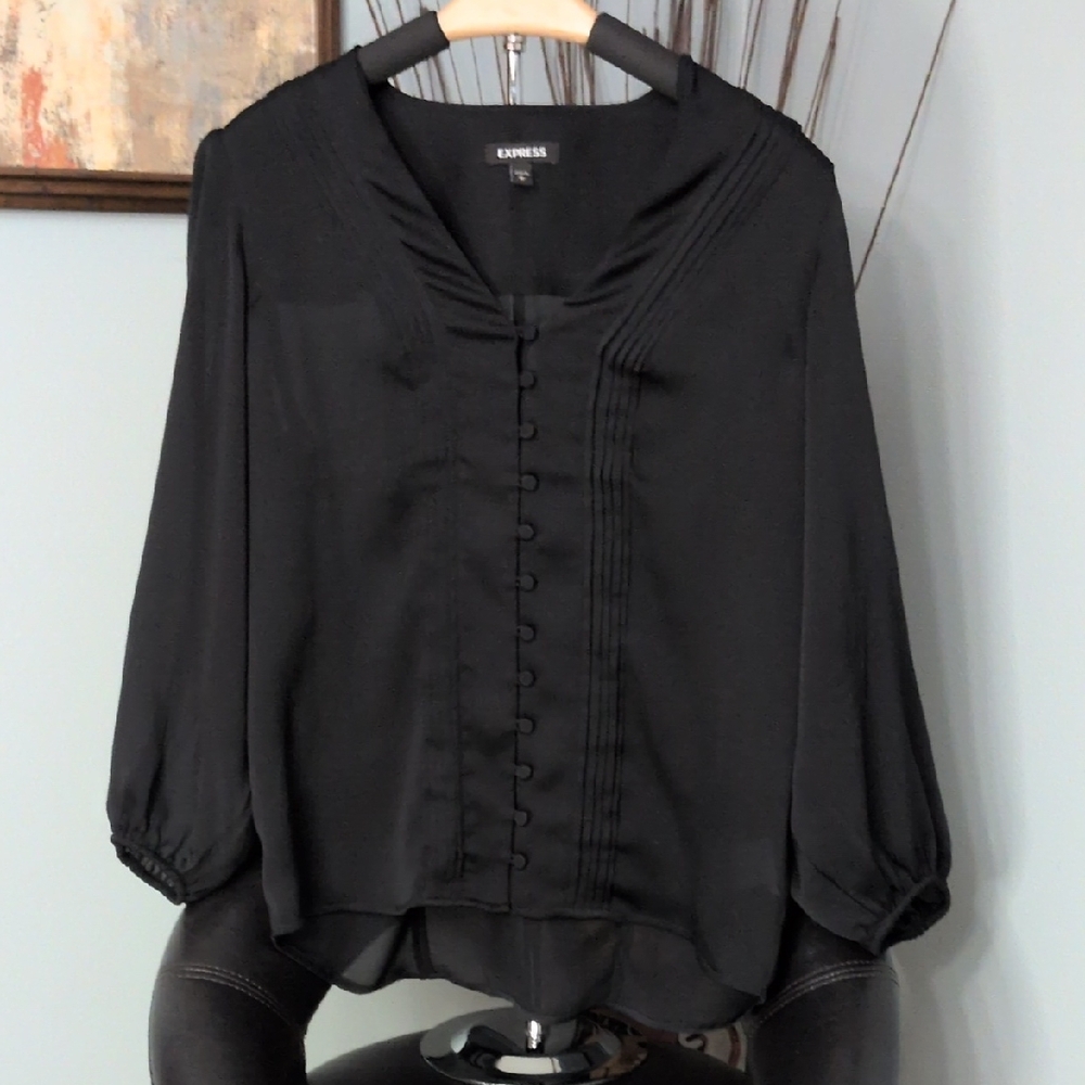 Express Black Blouse for Women
